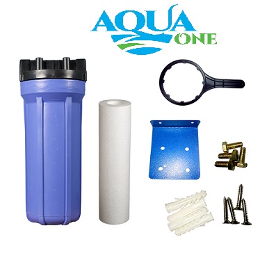 10” Slim Blue Spun Water Filter set