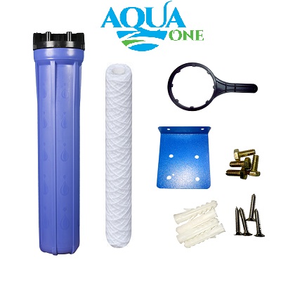 20” Slim Blue Wound Water Filter Set