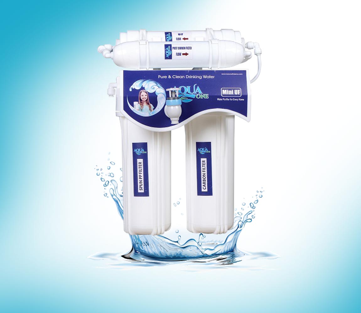 AquaOne MINI UF (White) Water Purifier (4 Stage) Purification Technology: Ultra Filtration (UF)