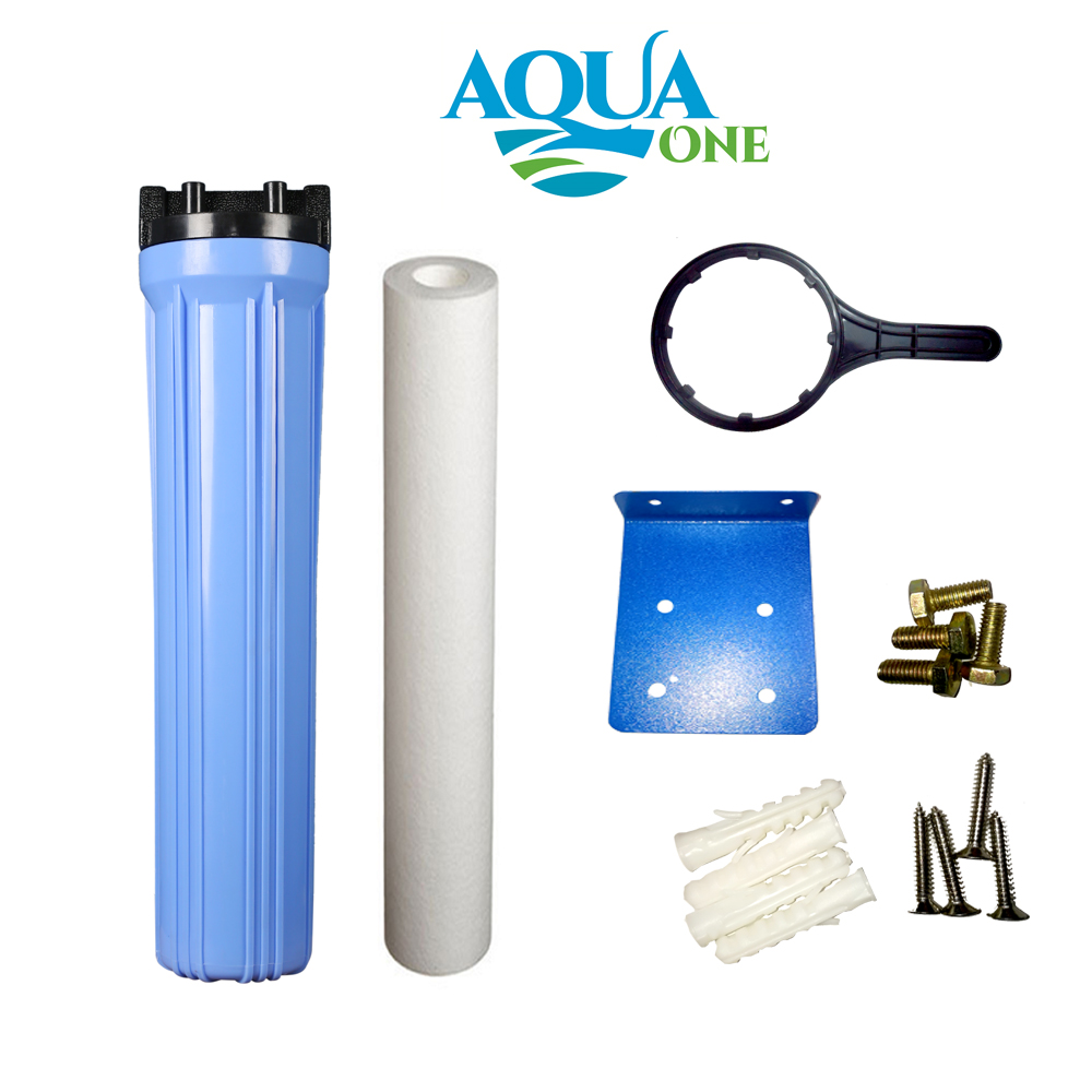 20” Slim Blue Spun Water Filter Set (Premium Quality)